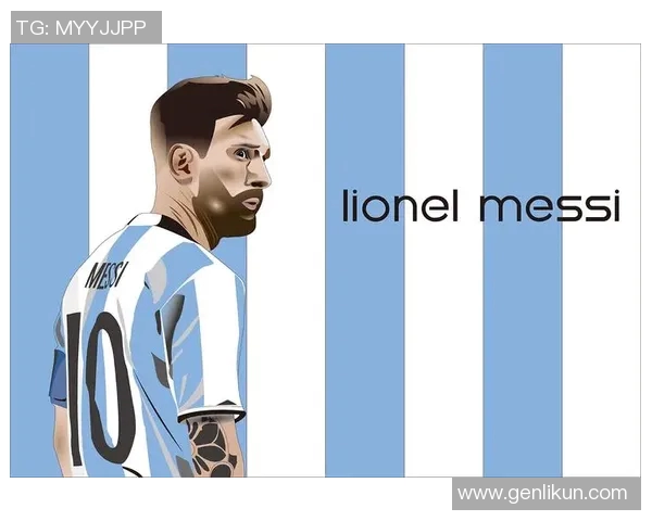 梅西足球传奇插画展现球场上的辉煌与激情 梅西足球传奇插画展现球场上的辉煌与激情